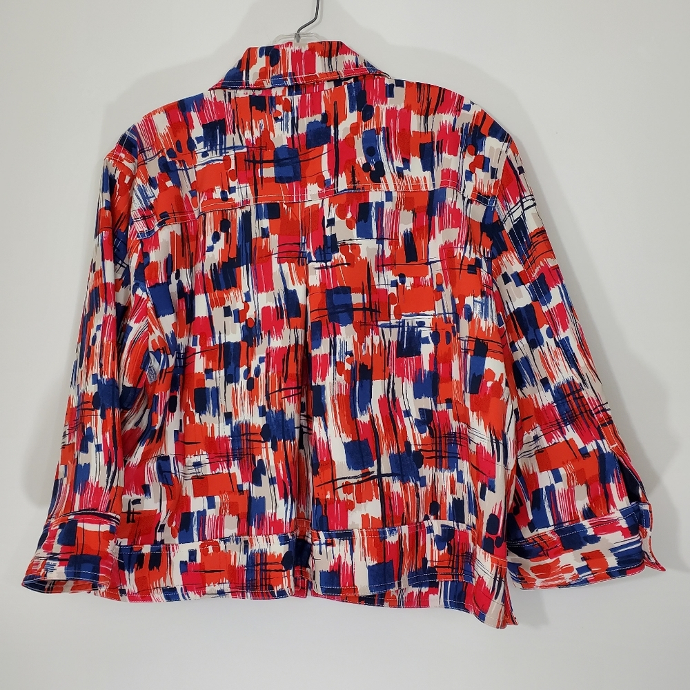Ruby Rd Multicolored Jacket, Size 14 - image 8